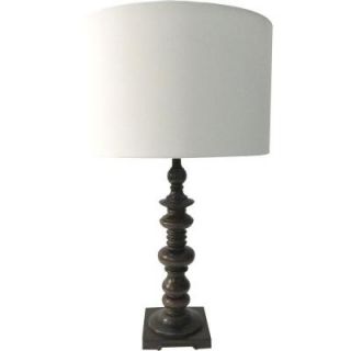 Yosemite Home Decor Portable Lamp Series 25.5 in. White Table Lamp DISCONTINUED PTL894