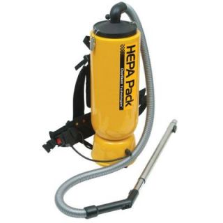 Dustless Technologies HEPA Pack Vacuum for Janitorial and Construction Applications 15505