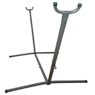 Vivere 9 ft. Steel Universal Hammock Stand in Charcoal UHS9 CHA