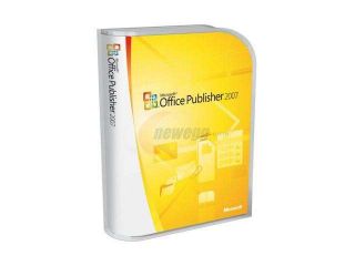 Microsoft Office Publisher 2007 Academic  Software