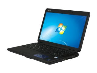 ASUS Laptop P50IJ X1 Intel Pentium dual core T4300 (2.10 GHz) 4 GB Memory 320 GB HDD Intel GMA 4500M 15.6" Windows 7 Home Premium 64 bit