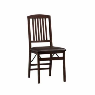 Home Decorators Collection Triena Mission Back Folding Chair K01825ESP 02 AS U