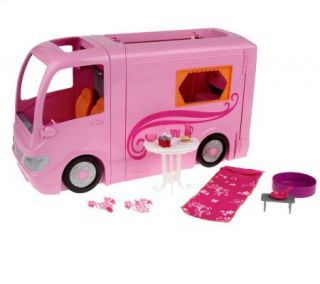 Barbie Glamour Camper Vehicle PlaySet w/ Accessories by Mattel   T29370 —