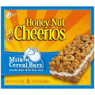 Honey Nut Cheerios? Milk 'n Cereal Bars 6 ct. Box