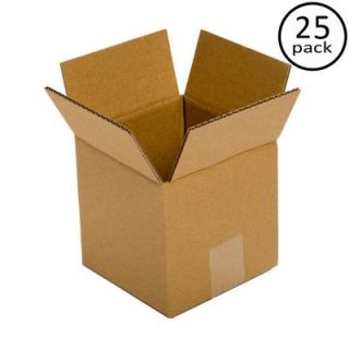 Plain Brown Box 7 in. x 7 in. x 7 in. 25 Box Bundle PRA0014B