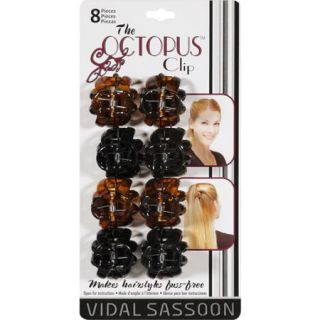 Vidal Sassoon The Octopus Clip, 8 count