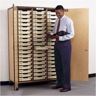 72 H Storage Cabinet with Optional Trays