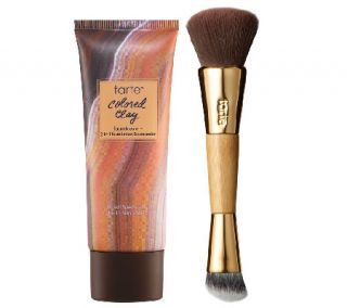 tarte Colored Clay 2 in 1 SPF 15 Foundcealer with Brush —