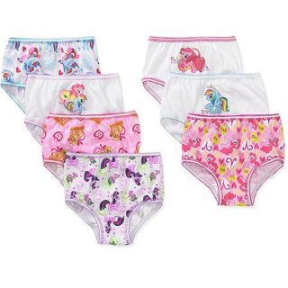 My Little Pony Toddler Girls 7 Piece Underwear Set