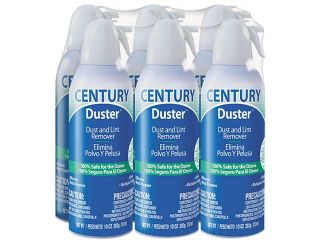 Century Duster FALCDS6 Disposable Compressed Gas Duster, 10 oz, 6/Pk