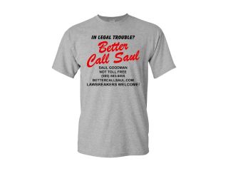 Better Call Saul Legal Lawyer Adult T Shirt Tee
