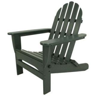 POLYWOOD Classic Green Patio Adirondack Chair AD5030GR
