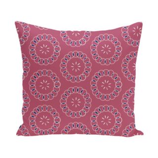 Geometric Print 18 x 18 inch Outdoor Fabric Pillow