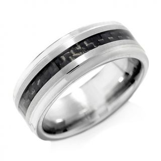 Tungsten and Carbon Fiber 8mm Wedding Band   8087033