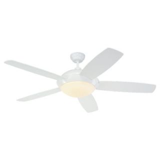 Monte Carlo Fan Company 52 Sleek 5 Blade Ceiling Fan with Wall Remote