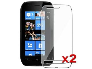 Insten 2pcs Reusable Screen Protector Film Cover Guard For Nokia Lumia 710