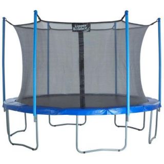 Upper Bounce 15 ft. Trampoline and Enclosure Set Equipped with Easy Assemble Feature UBSF01 15
