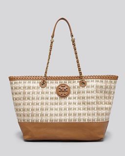 Tory Burch Tote   Marion Woven Straw