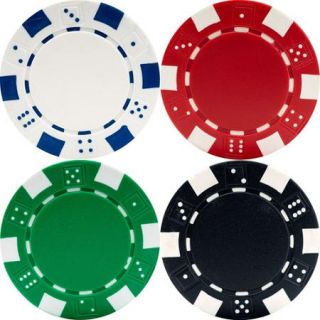 500 Dice Style Casino Weight Poker Chip Set