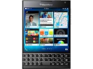 BlackBerry Passport 32GB 4G LTE Black Unlocked GSM BlackBerry 10.3 OS Cell Phone 4.5" 3GB RAM