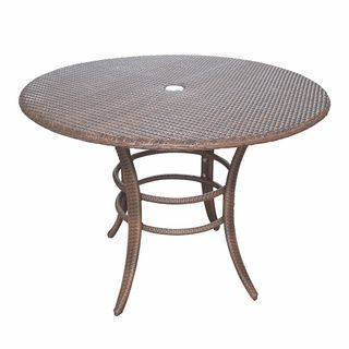 Panama Jack Key Biscayne Woven 42 inch Round Dining Table  