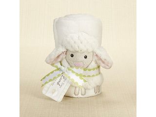 'Love Ewe Lamb' Plush Velour Baby Blanket