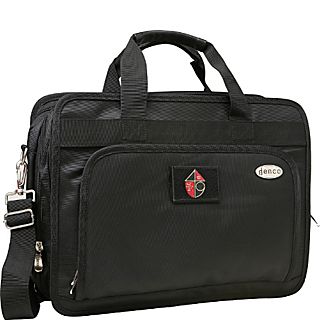 Denco Sports Luggage Legacy SF 49rs 16 Black  Expandable  Briefcase