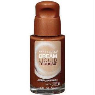 Maybelline New York Dream Liquid Mousse Foundation, Cocoa Dark 3, 1 Fluid Ounce