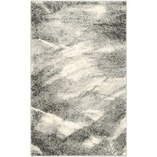 Safavieh Retro Dark Grey/ Light Grey Rug (26 x 4)