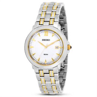 Seiko Mens Le Grand Sport Two tone Stainless Steel Watch