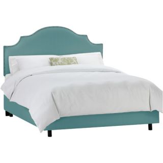 Skyline Furniture Nail Button Upholstered Panel Bed
