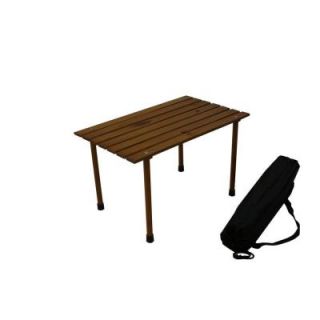 Table in a Bag Small Low Wood Portable Table DISCONTINUED LLW1527