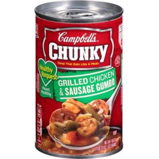 Campbell's? Chunky? Healthy Request? Grilled Chicken & Sausage Gumbo Soup 18.8 oz Pull Top Can