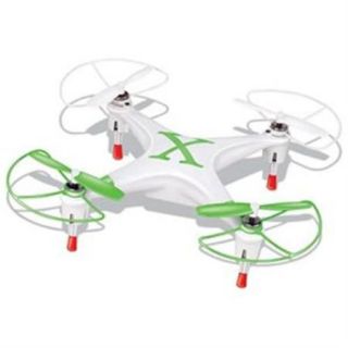 Microgear 2. 4GHz Radio Controlled RC QX 827 4 Channel Mini Quadcopter   Green