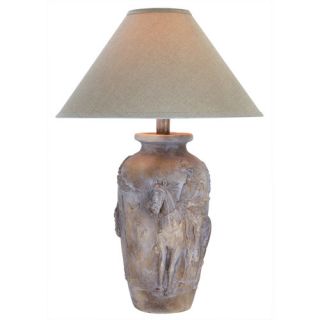 Anthony California 30 H Table Lamp with Empire Shade