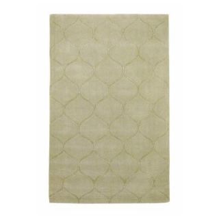 Kas Rugs Simple Scallop Celadon 5 ft. x 8 ft. Area Rug TRA33285X8