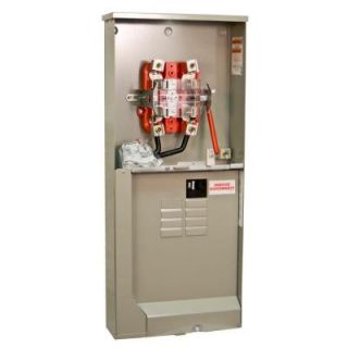 Milbank 200 Amp Ringless Heavy Duty Overhead Underground Lever By Pass 4 Terminal Meter Socket R5871 XL 200