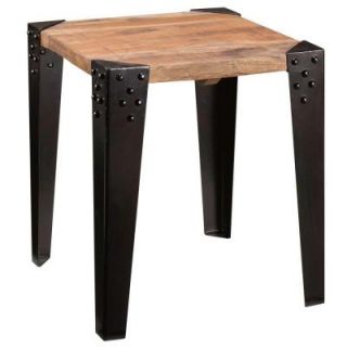 Home Decorators Collection Upton End Table in Reclaimed 0213000910