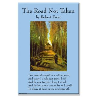 The Road Not Taken Graphic Art on Wrapped Canvas by Buyenlarge