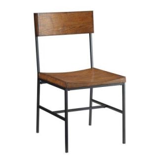 Carolina Cottage Berkshire Dining Chair in Chestnut/Black (Set of 2) 2018CHETBK