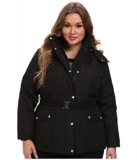 Jessica Simpson Plus Size Jofwp114 Coat Black
