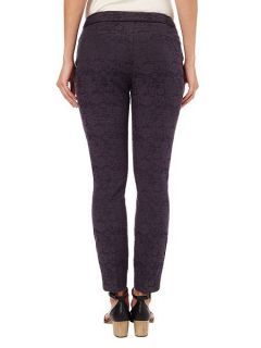 Phase Eight Issy Jacquard Trousers Charcoal