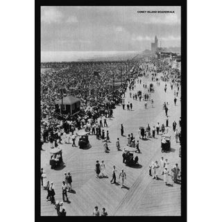 Coney Island Boardwalk Photographic Print by Buyenlarge