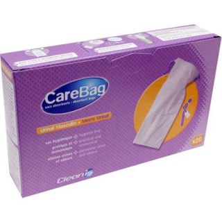 CareBag Men's Urinal Absorbent Bags, 20 count