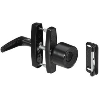 National Hardware 1 1/2 in., 1 3/4 in. and 3 in. Black Universal Knob Latch V1307 KNOB LATCH BLK