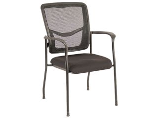 EX Series Mesh Guest Chair, Black