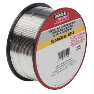 LINCOLN ELECTRIC ED030310 MIG Welding Wire, 4043, .045, Spool