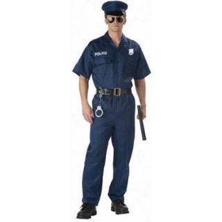 Classic Police Office Uniform Costume Adult Small 38 40