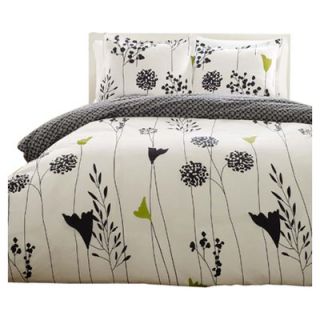 Asian Lily Duvet Cover Set by Perry Ellis