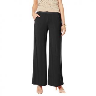 Slinky® Brand Wide Leg Pant with Pockets   7534459